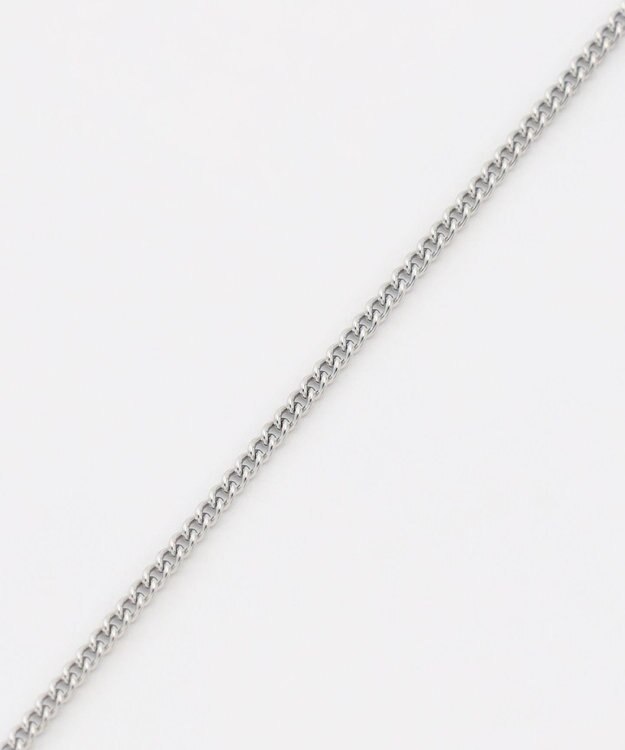 J.PRESS LADIES ボールトップ ネックレス シルバー系