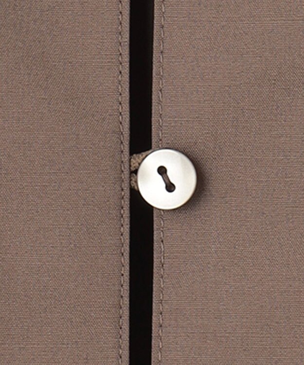 #Newans 【洗える】ピンタックベストコンビワンピース ブラウン系