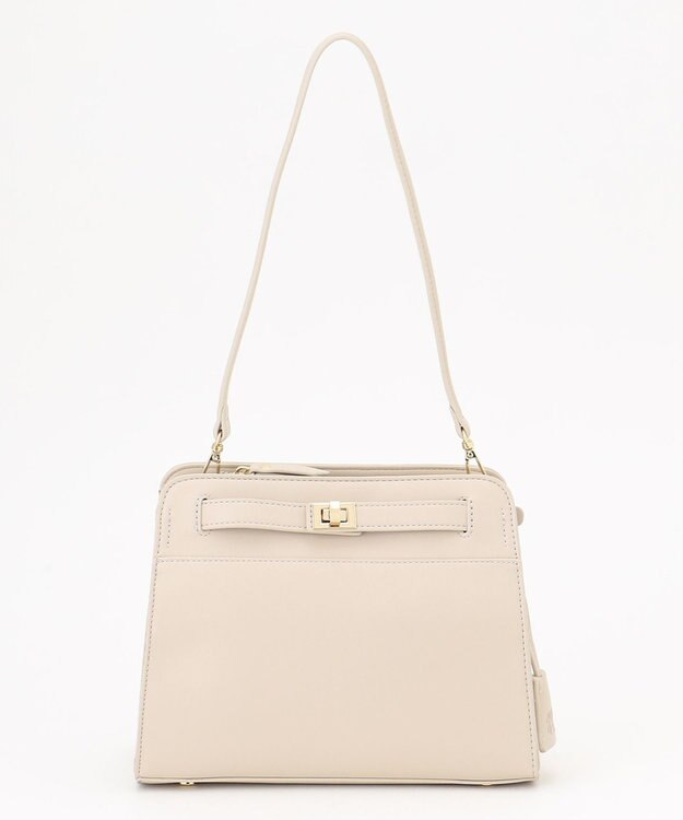 J.PRESS LADIES 【WEB限定カラーあり・2way・セットアイテム】ノーブルショルダー バッグ アイボリー系