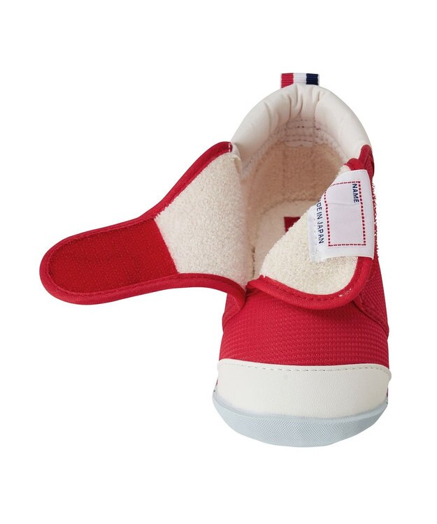 MIKI HOUSE HOT BISCUITS 【ミキハウス】【11-13.5cm】 ファーストベビーシューズ 赤