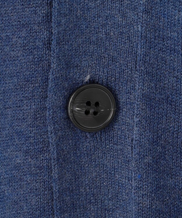 J.PRESS YORK STREET 【UNISEX】ANTI PILLING WOOL ニットカーディガン ダルブルー系