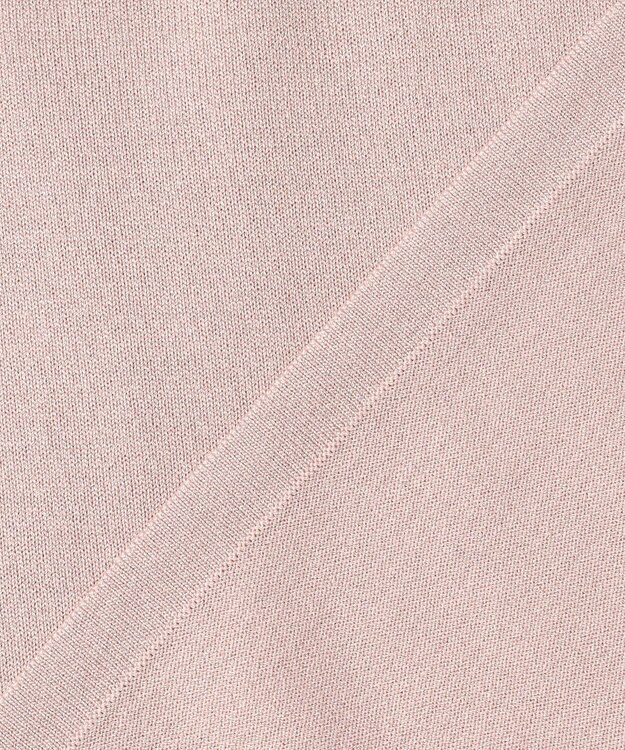 ICB 【WEB限定カラーあり・接触冷感・UVケア・洗える】 シンセティックハイゲージ 半袖ニット ピンク系［WEB限定］