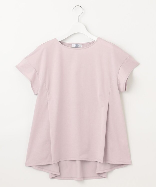 J.PRESS LADIES 【WEB限定・吸水速乾】OUKAプレーティング カットソー ピンク系