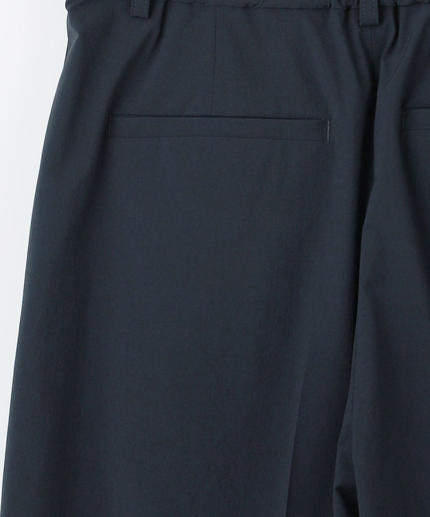 組曲 S スーパーライトストレッチ ワイドパンツ ネイビー系