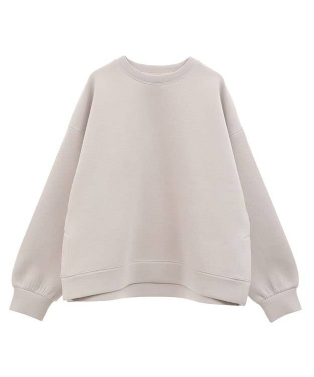 AMERICAN HOLIC サイドスリットポンチプルオーバー Gray Beige