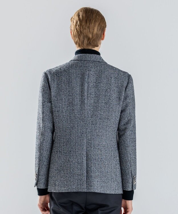 JOSEPH HOMME 【新素材】ブレンテッドライトツイード　ジャケット ライトグレー系