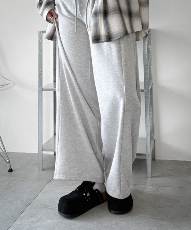 WEGO スタッズデザインサボ ブラック