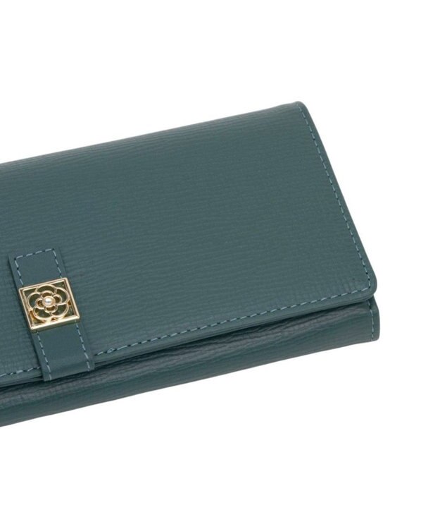 CLATHAS デフィ かぶせ長財布 グリーン