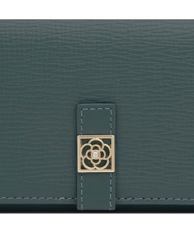 CLATHAS デフィ かぶせ長財布 グリーン