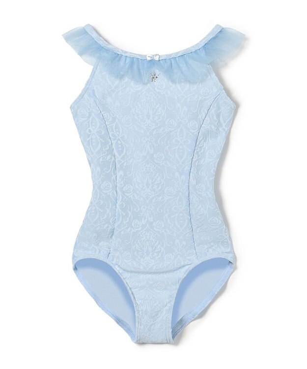 Chacott キャミソールレオタード サックスブルー