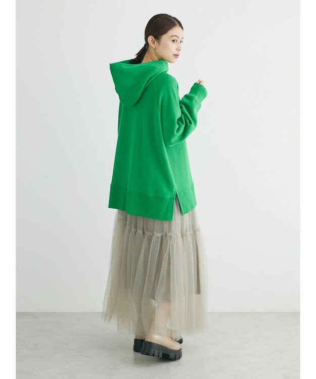 Green Parks 裏起毛パーカー Green