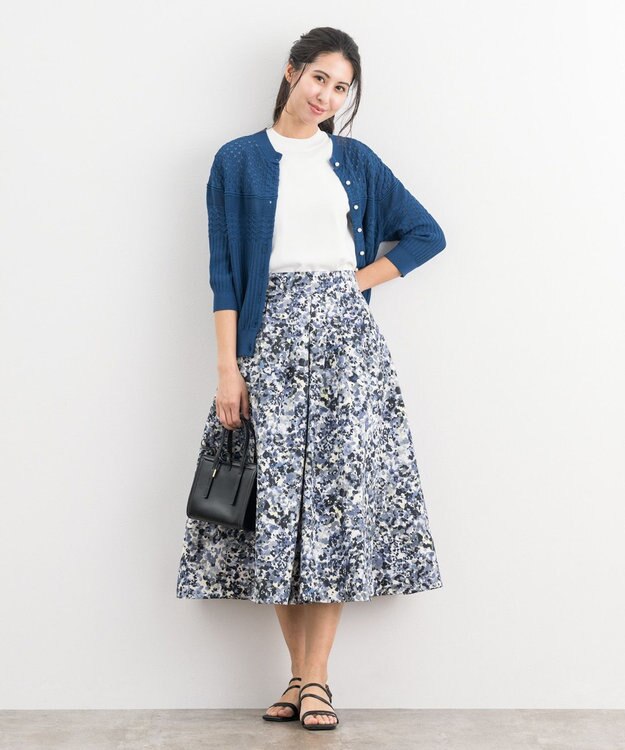 ONWARD Reuse Park 【組曲】スカート春夏 ブラック