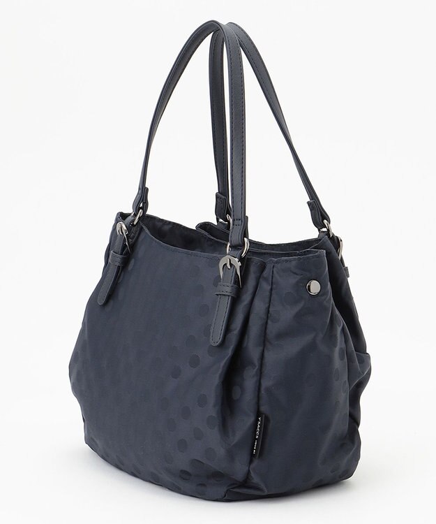 Y'SACCS 【Y’SACCS vous et】ドットジャカード マルチウェイトート Sサイズ ネイビー