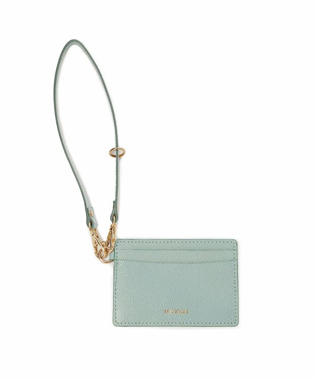 TOPKAPI 【TOPKAPI】角シボ型押し・ パスケース COLORATO コロラート グリーングレー