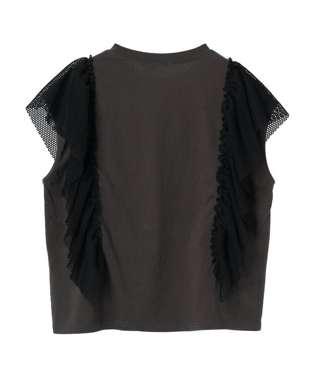 Green Parks ・ＳＵＧＡＲ　ＳＰＯＯＮ　ＴＩＧＥＲｐｔラッフルフレンチＴ Charcoal Gray