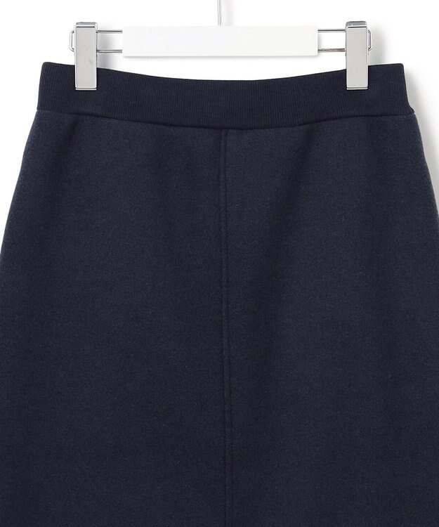 J.PRESS YORK STREET 【WOMEN】NEEDLE JERSEY リラックスタイトスカート ネイビー系