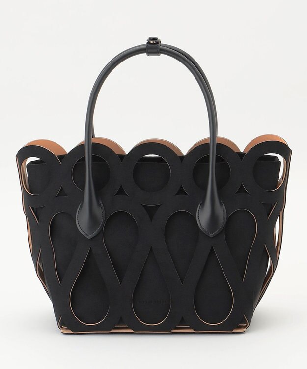 BEIGE， 【洗える・一部店舗限定】MARY AL TERNA / MAZE ハンドバック Black