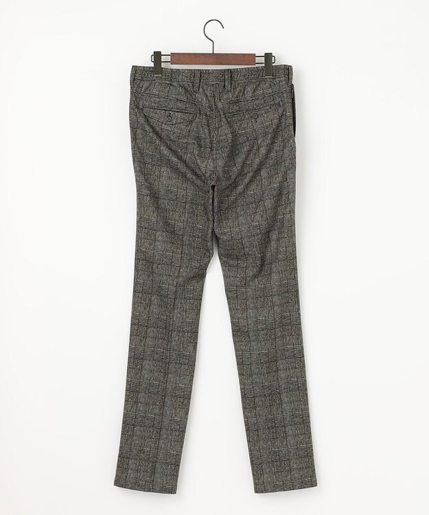 JOSEPH ABBOUD 【ストレッチ】フランネルジャージ パンツ ダークブラウン系4