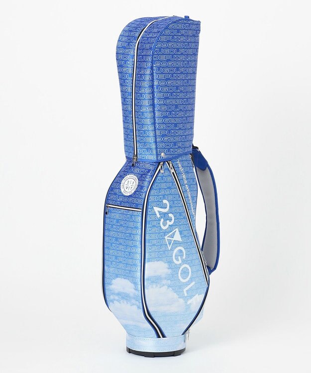 23区GOLF 【UNISEX】オリジナル変形ロゴ キャディバッグ スカイブルー系5