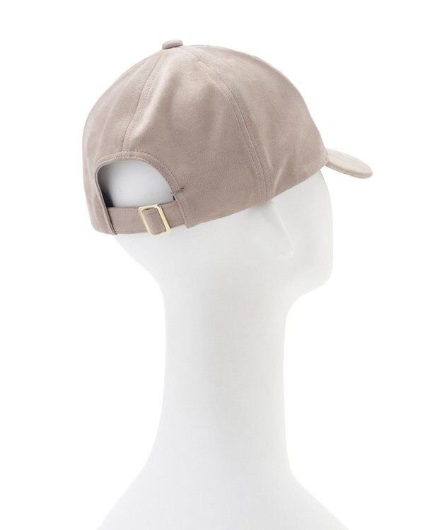 MOONBAT FURLA(フルラ)横刺繍スエード キャップ UVカット ベージュ