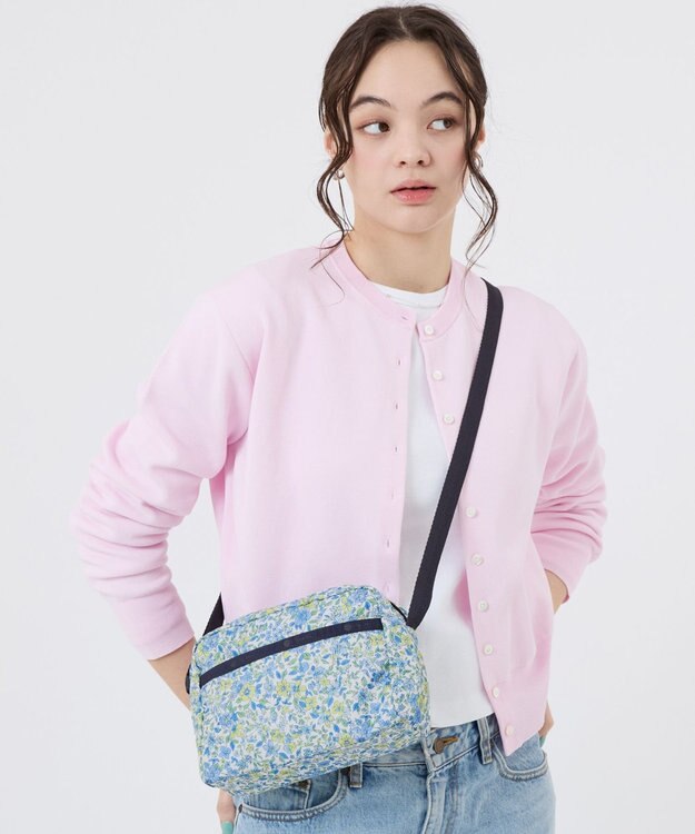 LeSportsac DANIELLA CROSSBODY/タペストリーフラワーブルー タペストリーフラワーブルー