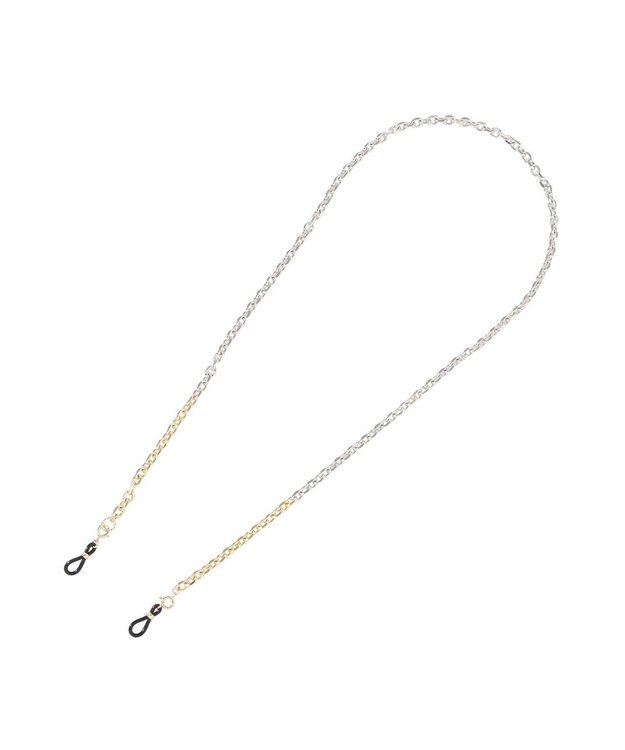 AMERICAN HOLIC 2WAYバイカラーチェーンネックレス Silver