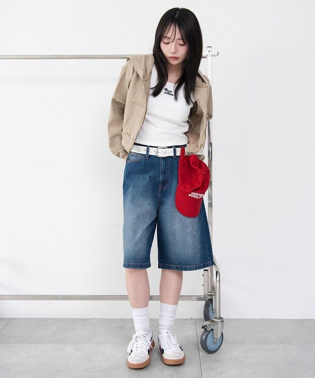 WEGO 【カップ付き】グラフィックカップインタンク 柄4