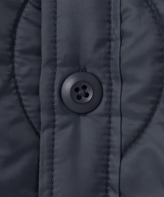 J.PRESS YORK STREET 【UNISEX】キルティング シャツジャケット ネイビー系