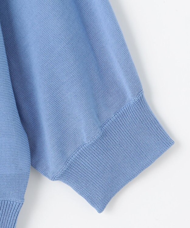 ANY L 【接触冷感/UVカット/抗菌防臭/手洗い可/アンチピリング】ファンクションカーディガン ブルー