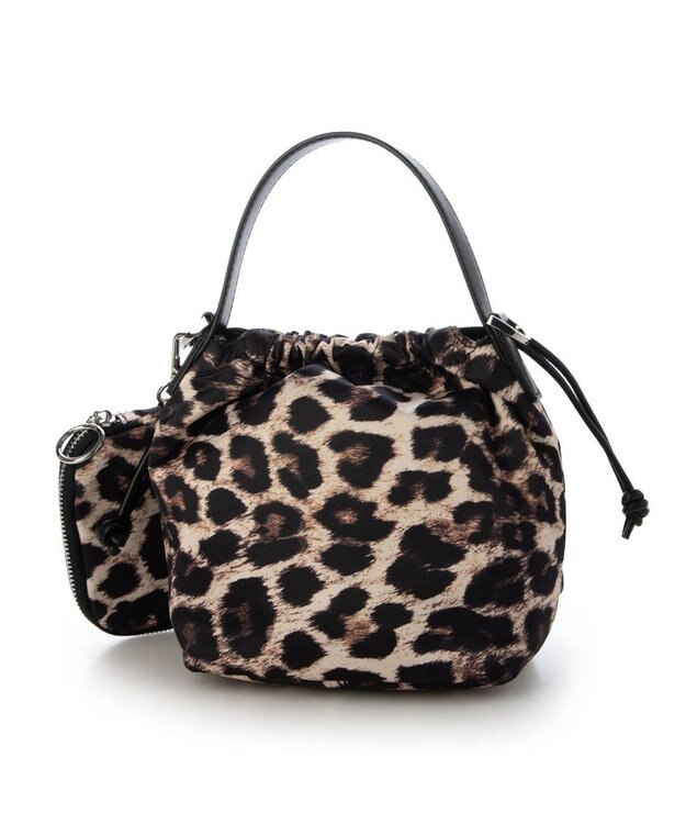 UNBILLION カシュカシュ cachecache / アクセポーチ付ナイロントート レオ