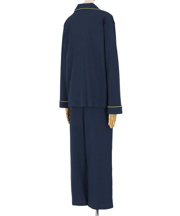 une nana cool 【綿100％】フライスパジャマ　ＭＡＤＥ　ＷＩＴＨ　ＬＩＢＥＲＴＹ　ＦＡＢＲＩＣ BL