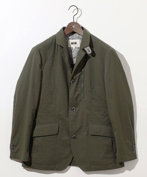 JOSEPH ABBOUD 【ハイパワーストレッチ/7ポケット/Eco撥水】アクティブレジャー ジャケット カーキ系