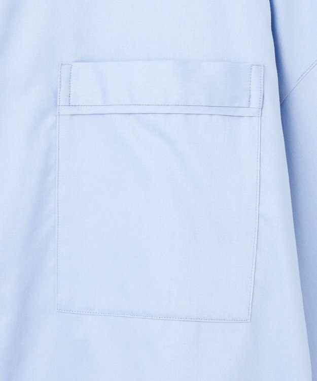 uncrave ブロードクロス BIGシャツ サックス