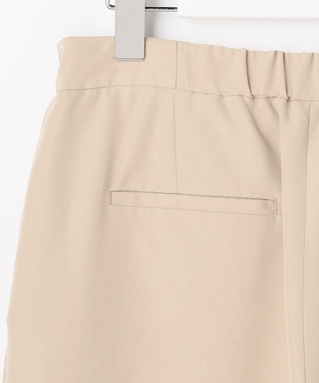 J.PRESS LADIES L Springピーチ セミワイド パンツ モカベージュ系