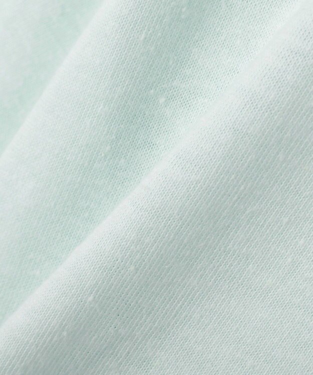 AMERICAN HOLIC ランダムロゴ刺繍リンガーTシャツ Mint