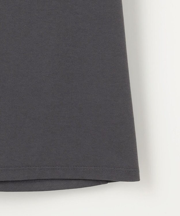 23区 【SLOW/一部店舗限定】MVSコットン バックデザイン Tシャツ グレー系