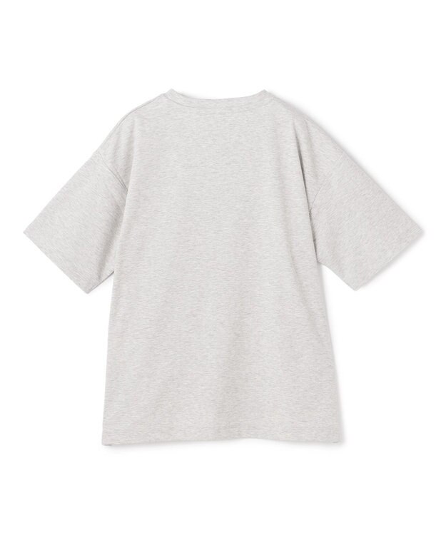 UNFILO 【VERY掲載】BEAUTY FORM-T cotton ロゴ ハーフスリーブ Tシャツ TOPグレー