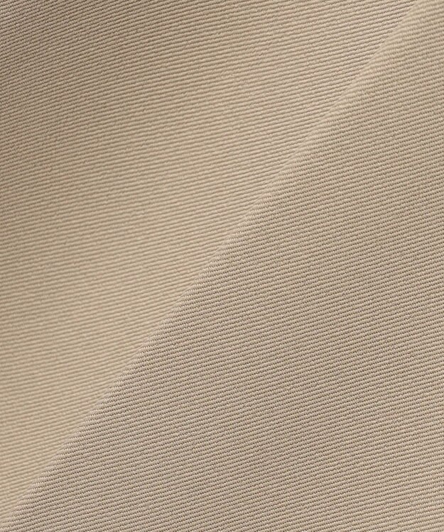 Feroux 【洗える】スカラップデザイン・サスペンダー付きパンツ ベージュ系