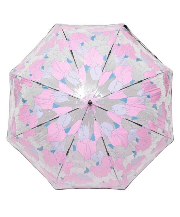 MOONBAT 【雨傘】 フルトン (FULTON) チューリップバードケージ(Birdcage) チューリップ 長傘 ブラック