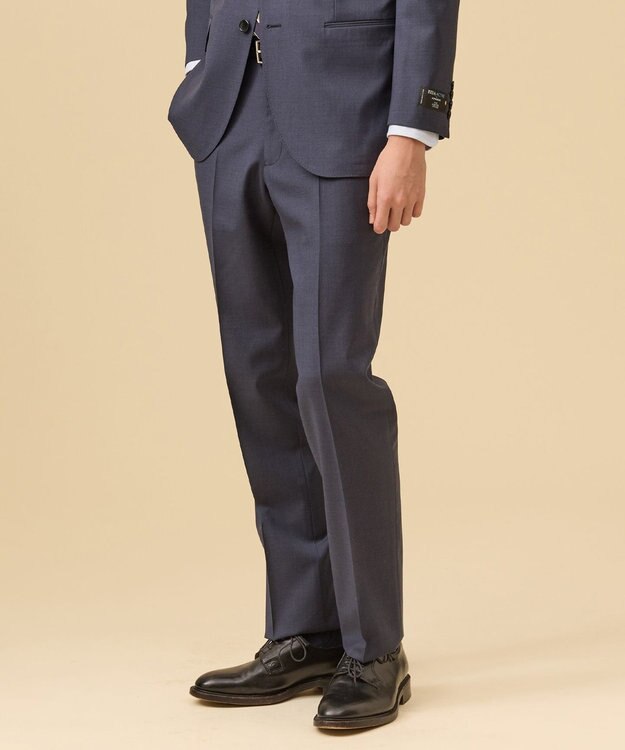 J.PRESS MEN 【J.PRESS MOVING / セットアップ対応】REDA ACTIVE スポーツツイスト スラックス ダルブルー系