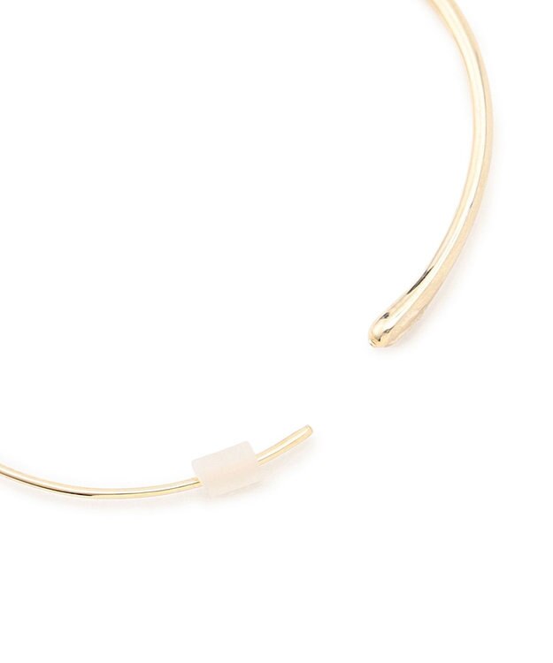 23区 ナロー フープ ピアス ゴールド系