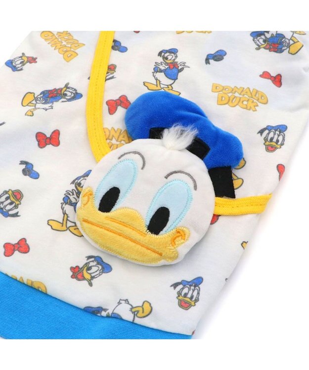PET PARADISE ディズニー ドナルドダック ポーチ トレーナー 小型犬 ホワイト×ブルー