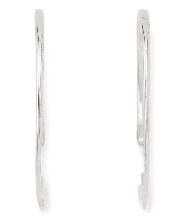 23区 ナロー フープ ピアス シルバー系