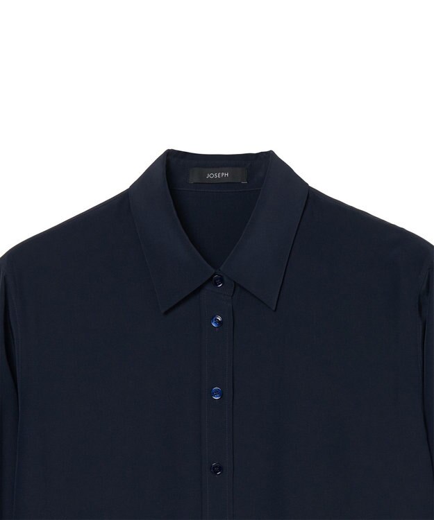 JOSEPH 【FOUNDATIONS】【洗える】NEW  CDC　ジョーブラウス Navy