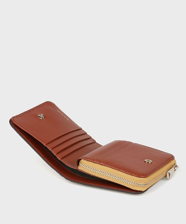 Paul Smith デイジーレザー 2つ折り財布 イエロー