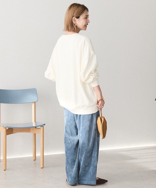 AMERICAN HOLIC コーデュロイワイドパンツ Ivory