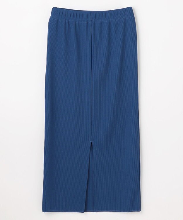 ANY L テレコナロースカート ブルー