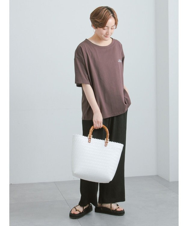 Te chichi カットクレープイージーパンツ《2026 SUMMER LOOK item》 ブラック