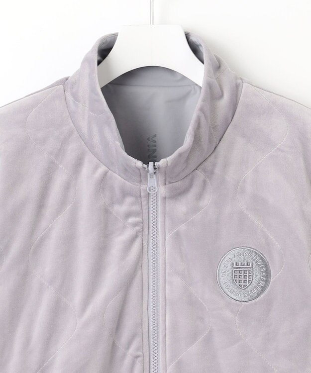 23区GOLF 【UNISEX】リバーシブル トラックジャケット ライトグレー系