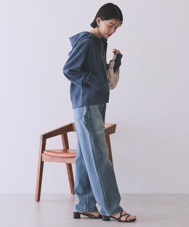 AMERICAN HOLIC スウェットZIPパーカー Dark Gray